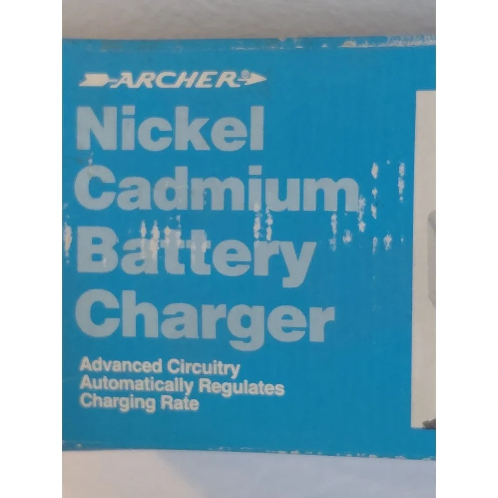Vintage Archer RadioShack Nickel Cadmium Battery Charger 23-132A New In Box